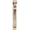 Ekena Millwork Olympic Block Rough Sawn Bracket w/ Offset Brace, Douglas Fir, 6"W x 36"D x 48"H BKT0604X36X48OLY05RDF - alternate 2
